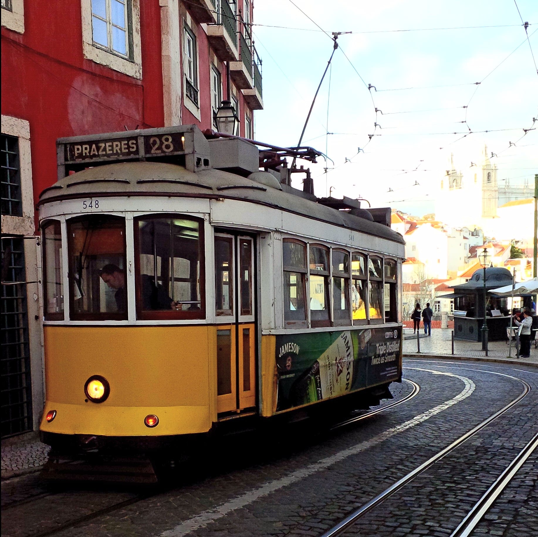 Historic tram in Lisbon — culture and heritage